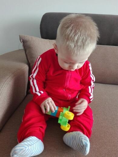 Mode Nouveaux Vêtements Coton Manches Longues Solide Fermeture Éclair Veste Pantalon 2 Pièces Ensemble De Vêtements Bébé Garçon / Bébé Fille En Design Sportif
