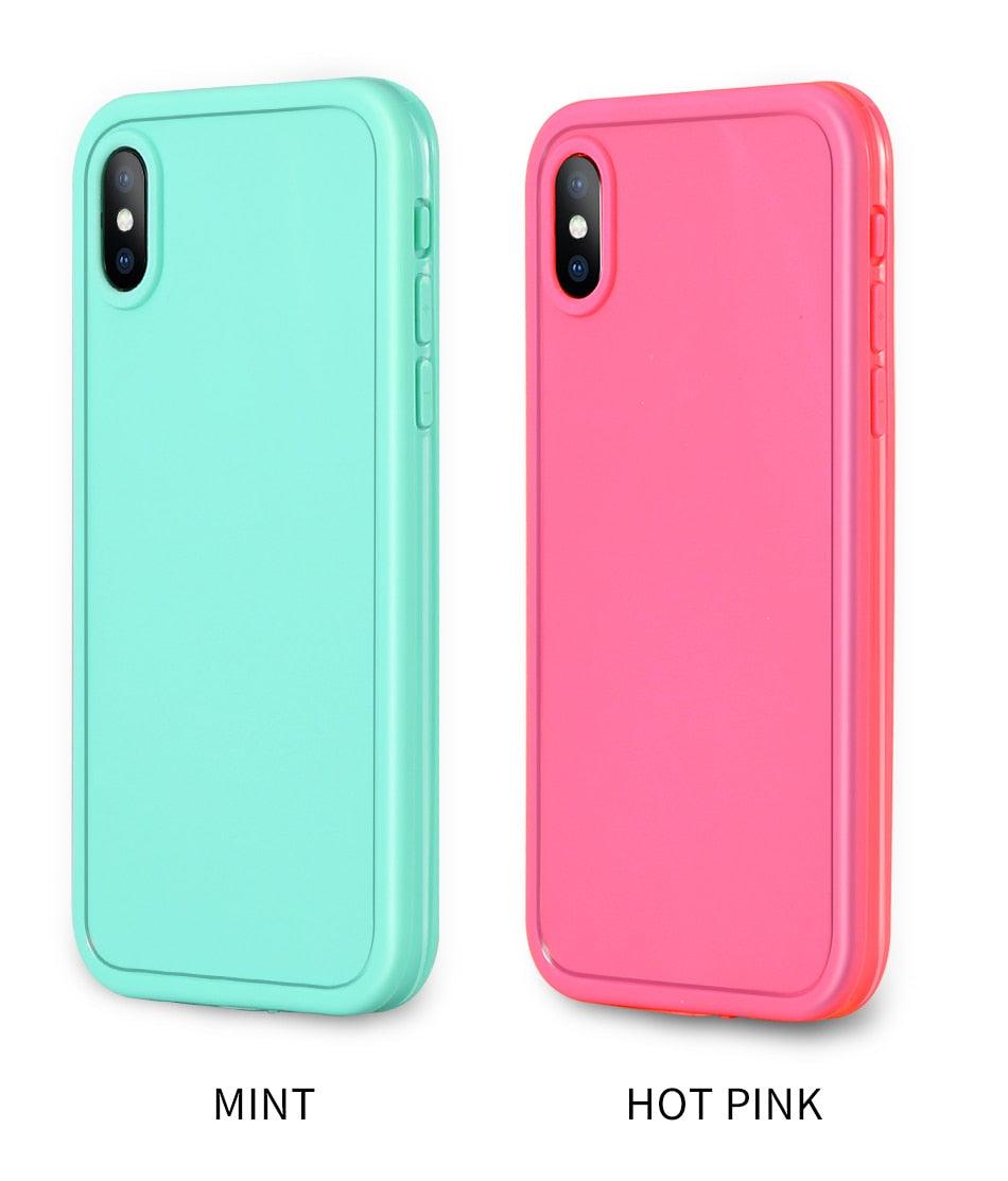 Étui sous-marin pour iPhone, coque antichoc, étanche pour la plongée, pour iPhone 12, 11 Pro Max, XS MAX, XR. Coque intégrale antichoc pour iPhone 12 Pro Max avec protecteur d'écran anti-poussière pour iPhone.