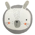 Tapis de jeu en forme d'animal de dessin animé pour bébés, tapis pour nouveau-nés, rampant en coton, tapis de sol rond pour chambre d'enfant, décoration de crèche