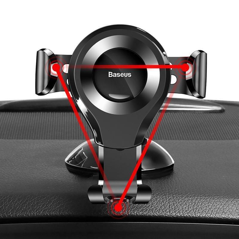 Support de téléphone de voiture puissant à gravité, ventouse solide, support de téléphone de voiture, support de téléphone automatique