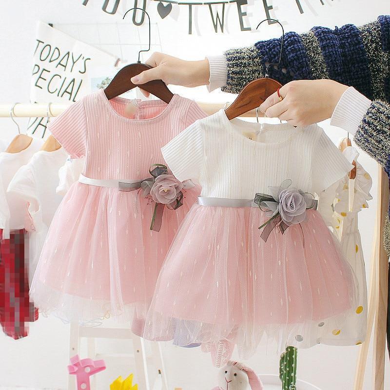 Robe de luxe moderne élégante pour nouveau-né fille, pour la nouvelle mode, jolie robe de princesse pour bébé, vêtements pour nourrisson