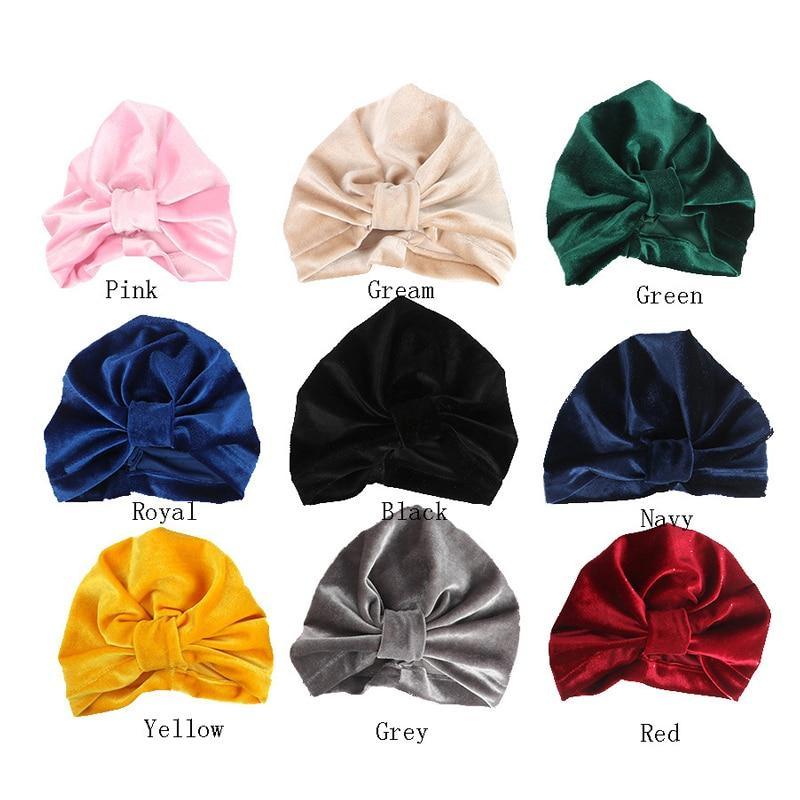 Nouveau bonnet bébé moderne pour filles automne hiver, turban idéal pour accessoires photo, conception élastique pour bébés