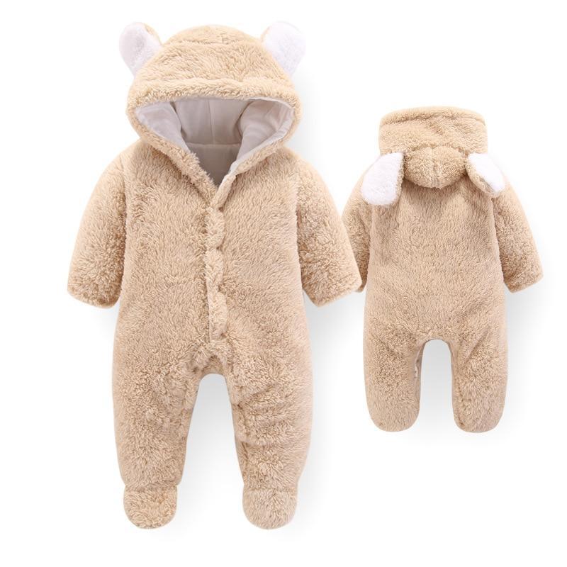 Salopette d'hiver pour bébés filles, vêtements de nouveau-nés, barboteuses pour bébés garçons, combinaison, vêtements pour nourrissons