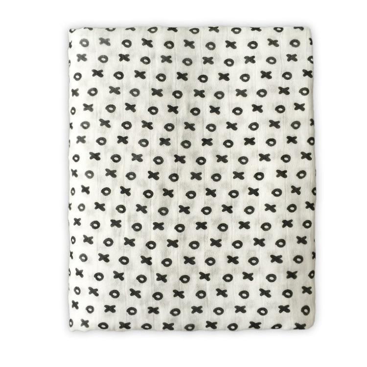 Lange d'emmaillotage multi-usage en bambou et coton pour bébé fille et garçon