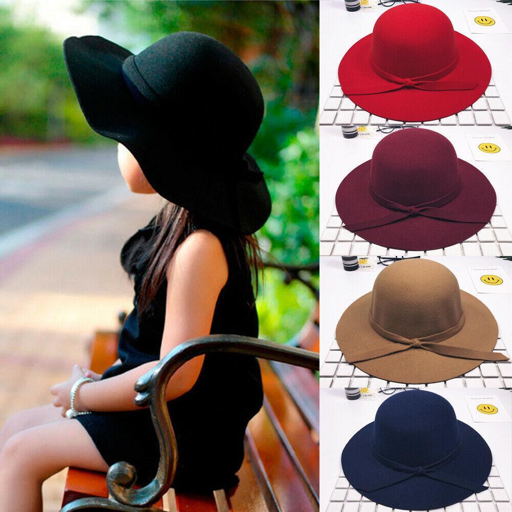 Chapeau de plage élégant et moderne pour bébés et jeunes filles, avec nœud papillon