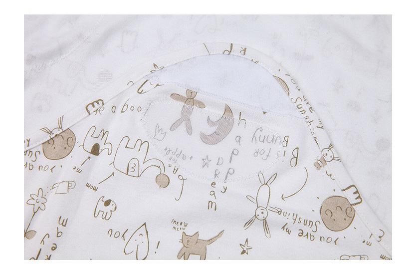 Enveloppe de couverture d'emmaillotage pour bébé nouveau-né en coton moderne pour bébés et enfants