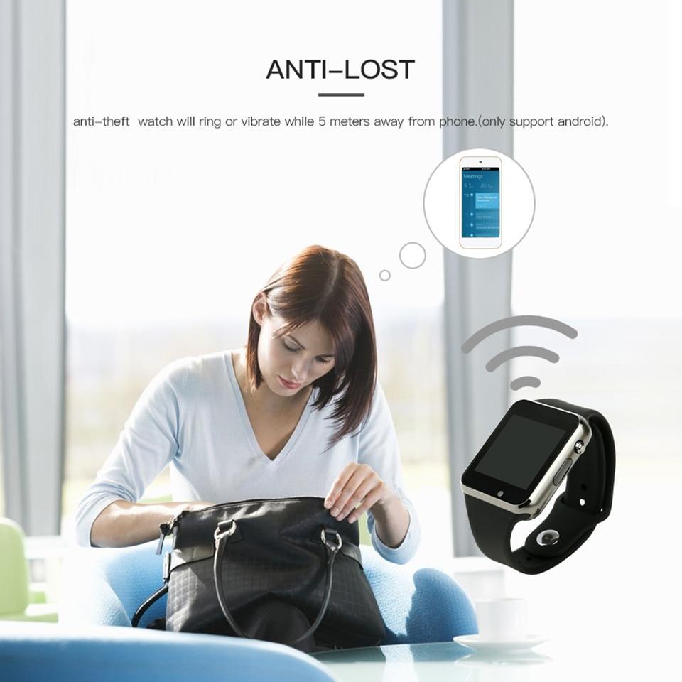 Montre intelligente unisexe la plus vendue pour hommes et femmes avec Bluetooth, carte SIM, supporte les systèmes Android et iOS
