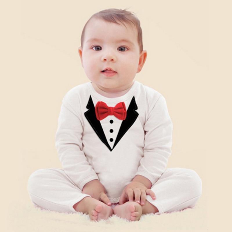 Barboteuses pour bébés garçons, combinaisons à manches longues pour nouveau-nés, barboteuses en coton pour garçons, tenues modernes pour garçons