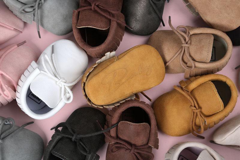 Chaussures de bébé automne/printemps pour nouveau-nés garçons et filles en cuir PU, premiers pas, 0-18 mois