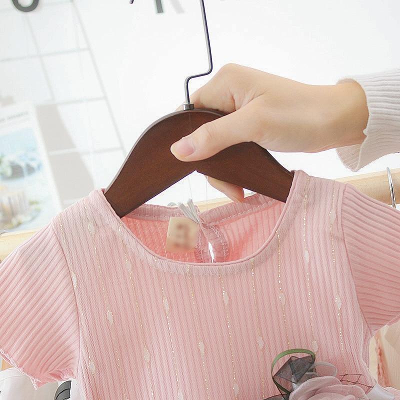 Robes Tutu en Coton pour Bébé Fille, Tenues d'Été Décontractées Modernes, Robes de Princesse pour Enfant