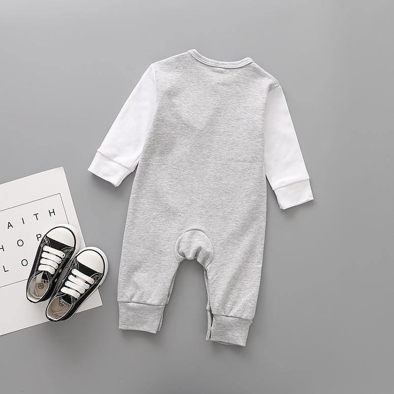 Mode Tendance Stevvex Animaux Mignons Barboteuse Printemps Vêtements Bébé Naissance Enfants Manches Longues Sous-Vêtements Coton Vêtements Garçons Barboteuse Pour Enfants