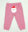 Pantalon de bébé fille Vêtements pour enfants Pantalon enfant fille rayé Père Noël
