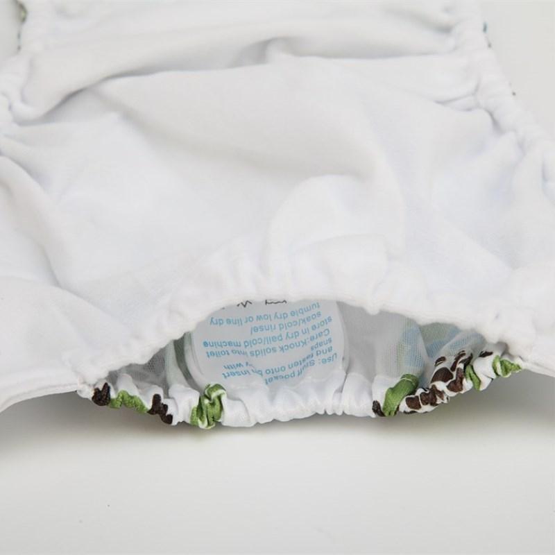 1 couche-culotte lavable bébé, taille unique, réutilisable, confortable pour bébés