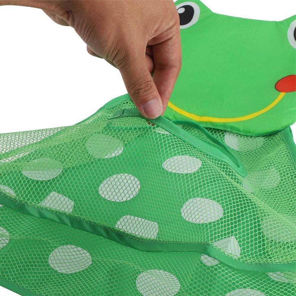 Baby Shower Baignoire Jouets Petit Canard Petite Grenouille Bébé Enfants Jouet Rangement en Maille avec Fortes Ventouses Sac à Jouets Filet Organisateur de Salle de Bain