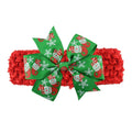 Bandeau Bébé Ruban Tout-Petit Accessoires Cheveux Fille Nouveau-né Nœud Noël Serre-tête bandeau