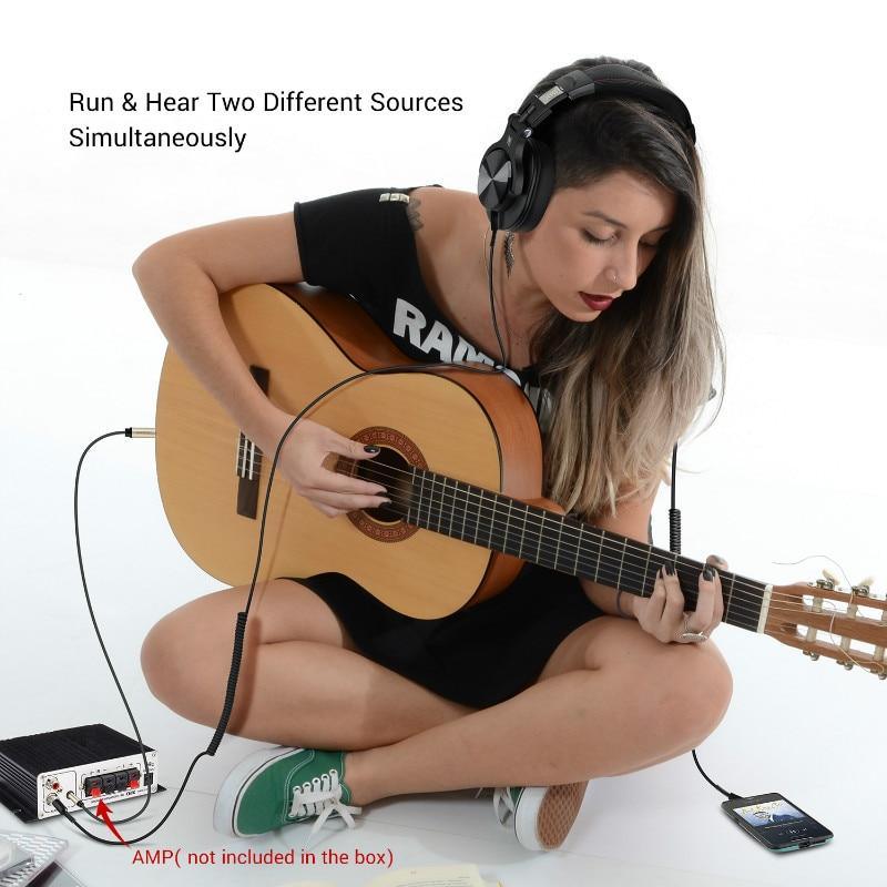 Casque Bluetooth professionnel moderne STEVVEX Stéréo supra-auriculaire sans fil Casque de monitoring professionnel pour studio d'enregistrement