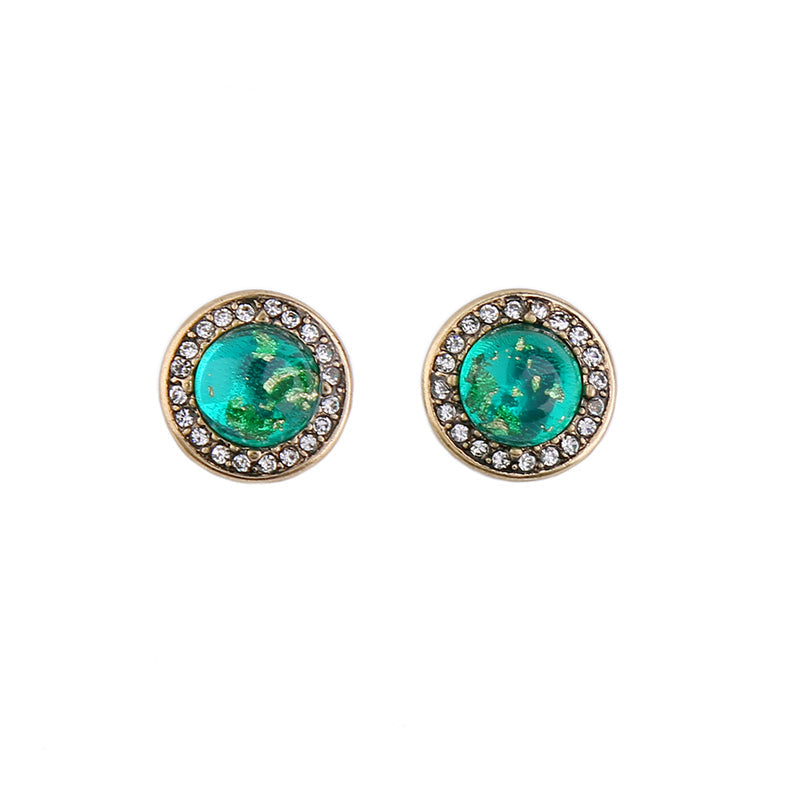 Boucles d'oreilles clous Claire Circle