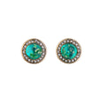 Boucles d'oreilles clous Claire Circle