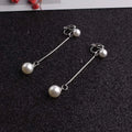 JIOFREE Fête de mariage à la mode Cadeau Élégantes boucles d'oreilles clips en fausses perles sans piercing sans trou d'oreille Bijoux clips