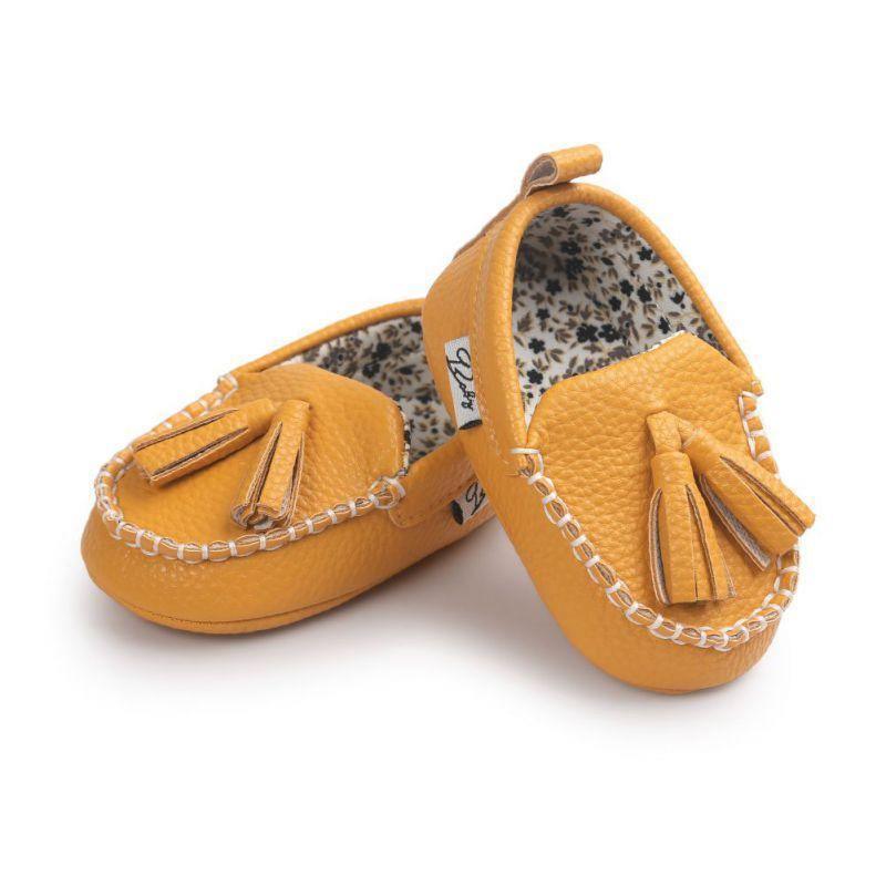 Chaussures Premiers Pas Bébé Naissant Tout-Petit Chaussures Pré-marcheur Bébé Garçon Fille Cuir