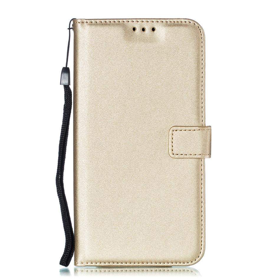 Étui Portefeuille en Cuir Couleur Unie pour iPhone 14 XS MAX 11 Pro 12 mini 13 Housse à Rabat Fente pour Cartes Étui de Téléphone Portable Portefeuille Étui de Téléphone Portable Housse à Rabat en Cuir Portefeuille Étui Protecteur Coloré