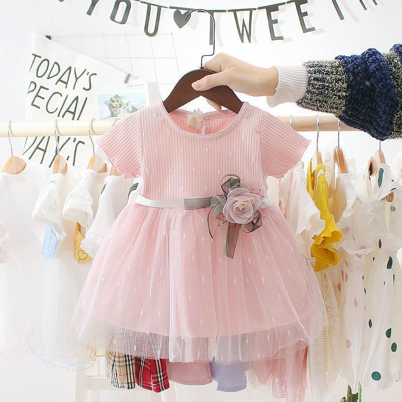 Robes Tutu en Coton pour Bébé Fille, Tenues d'Été Décontractées Modernes, Robes de Princesse pour Enfant