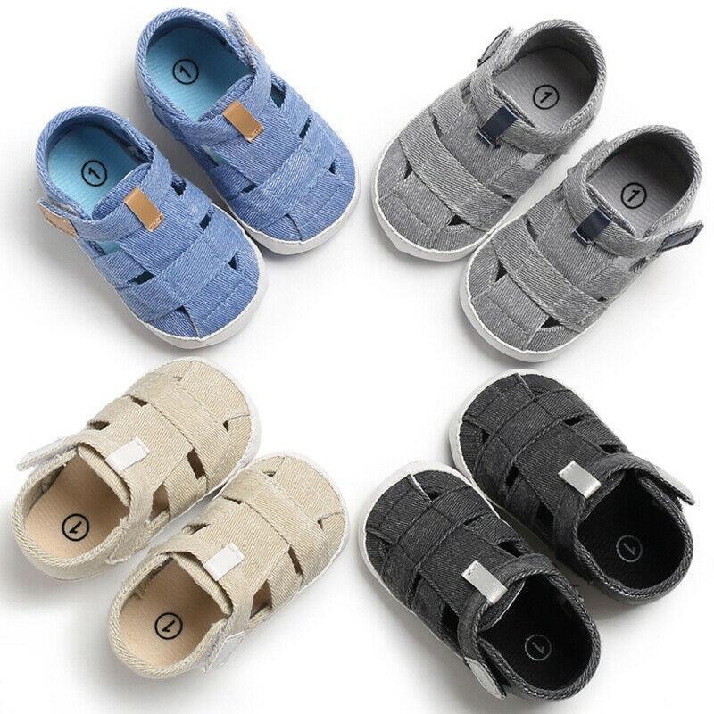 Chaussures d'été souples pour bébé garçon, chaussures décontractées pour enfant, premières chaussures antidérapantes, baskets