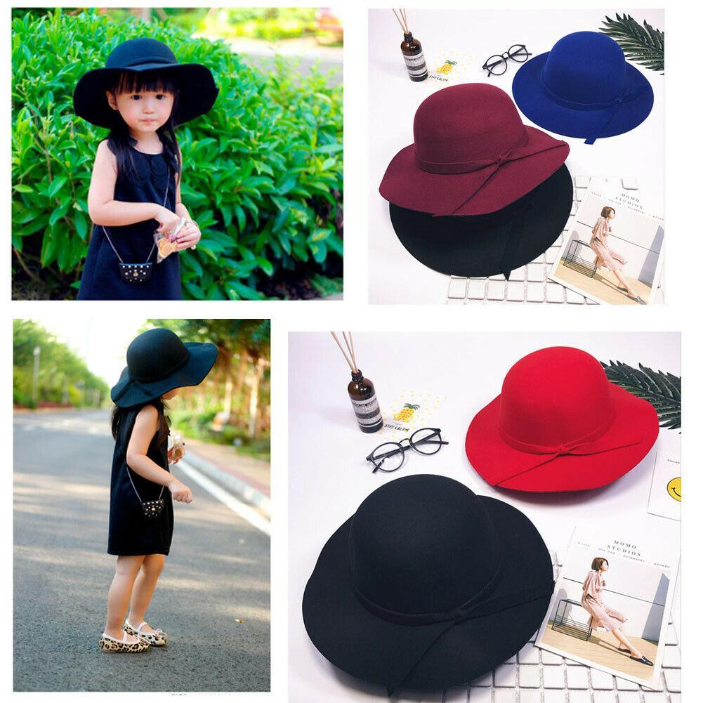 Chapeau de plage élégant et moderne pour bébés et jeunes filles, avec nœud papillon