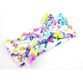 Bandeau élastique de luxe coloré pour nouveau-né et tout-petit, nœud papillon pour bébés filles