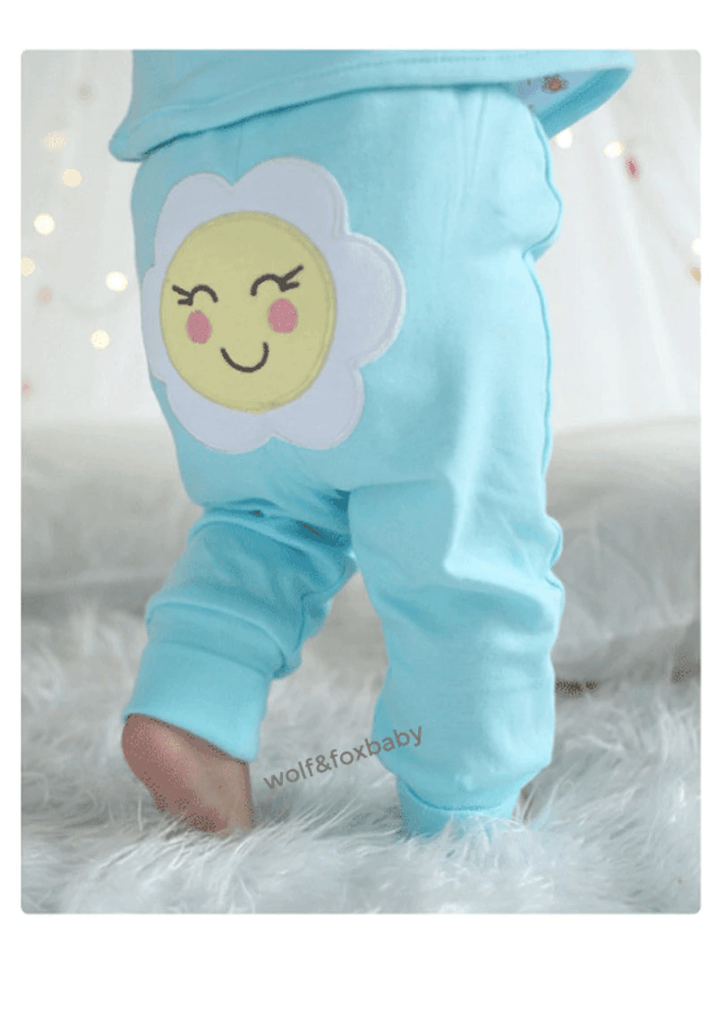 Pantalon Bébé Moderne Intéressant Lot de 5, 0-2 ans, Pantalons PP, Pantalons Bébé Nourrisson Dessin Animé Pour Garçons Et Filles, Ensemble de Pantalons