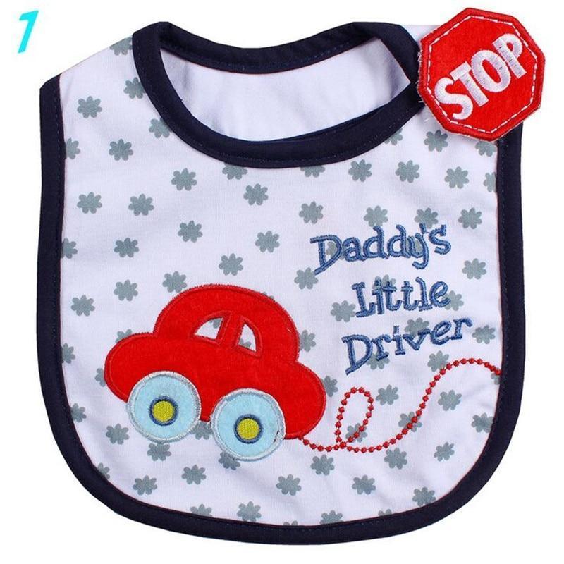 Bavoirs en Coton de Dessin Animé pour Bébé Serviettes de Salive Bavoirs Imperméables Accessoires pour Bébés Nouveau-nés