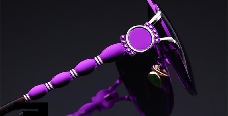 Élégantes Nouvelles Lunettes de Soleil Polarisées de Luxe pour Femme Nouvelles Tendances pour Dames Oculus de Sol