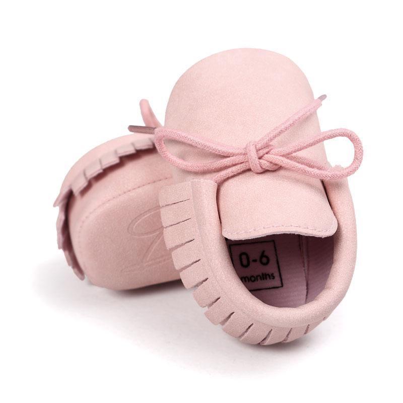 Chaussures de bébé automne/printemps pour nouveau-nés garçons et filles en cuir PU, premiers pas, 0-18 mois