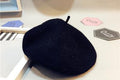 Béret Chapeau Bébé Peintre Britannique en Pure Laine pour Filles, Nouveau Design Rétro Moderne