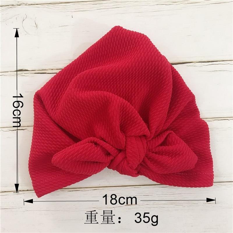 Bonnets de bébé faits à la main avec oreilles de lapin pour nourrissons et jeunes enfants, filles, chapeau bohème, bonnet, écharpe, turban, bandeau pour filles, bébés