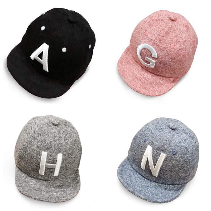 Casquettes de Baseball Réglables en Coton pour Bébé Garçons et Filles Chapeaux Enfants Snapback Hip-Hop Casquette de Soleil Style Moderne