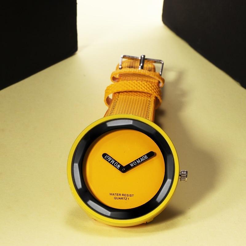 Montre en cuir pour femme et fille – Montre simple