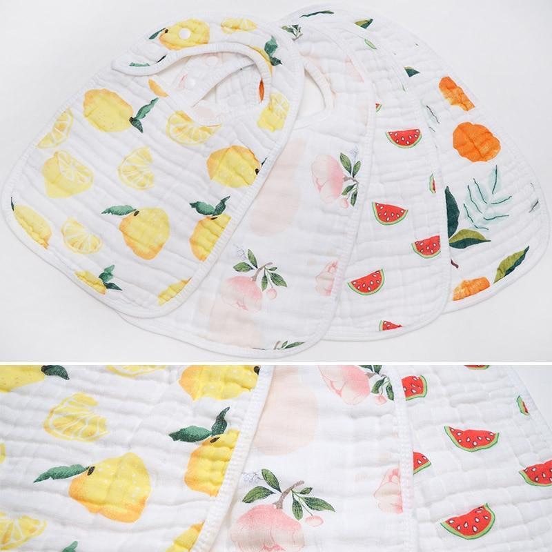 Bavoir Bébé en Coton pour l'Alimentation des Tout-petits, Bavoir Durable Multifonctionnel, Serviette à Salive, Foulard et Bandanas