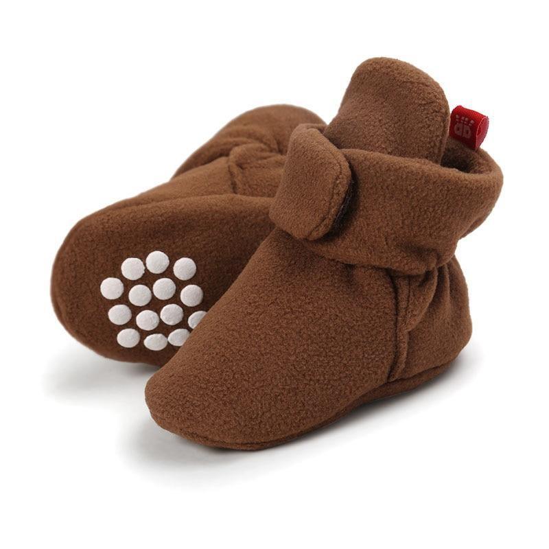 Bottes classiques d'hiver chaudes en fausse fourrure pour bébés, nourrissons et tout-petits garçons et filles