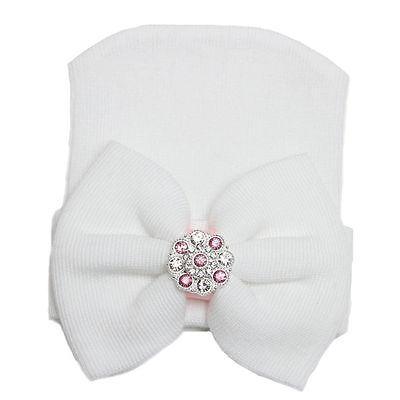Bonnet nœud pour bébé et enfant, mignon, luxueux, moderne, à nœud confortable, pour nouveau-né, bébé, fille, nourrisson, tout-petit