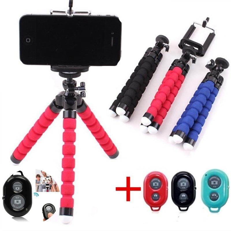 Support de trépied flexible pour téléphone portable, appareil photo, trépied de selfie, télécommande photo, accessoires de téléphone
