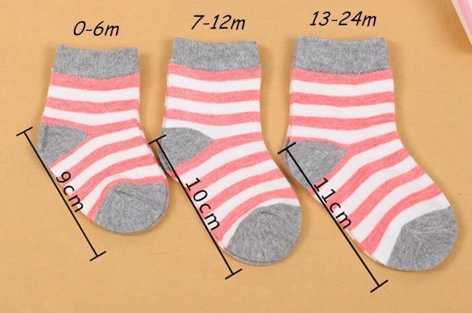 4 PAIRES/LOT de chaussettes en coton modernes pour bébés et enfants, printemps/automne, hiver, nouveau-né, nourrisson, chaussettes antidérapantes pour enfants