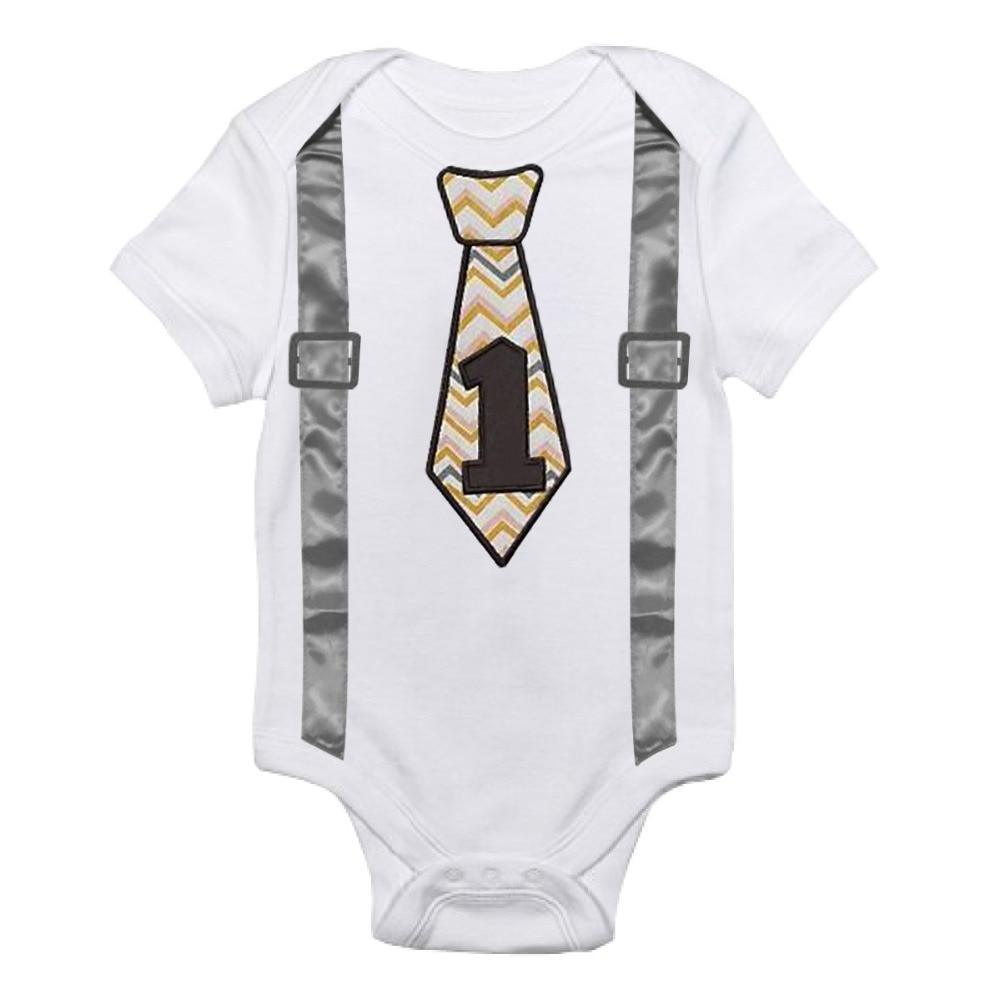 Vêtements pour bébé, grenouillère avec nœud, barboteuse pour nouveau-né, combinaison pour garçons et filles, pour fête d'anniversaire