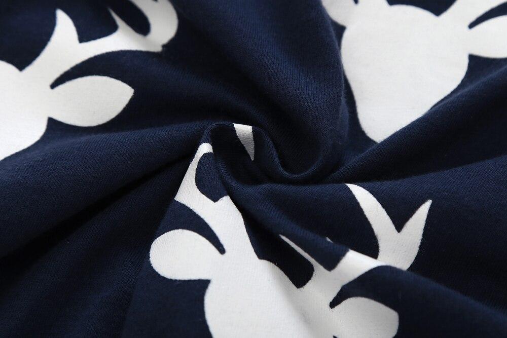 Grenouillères Bébé Garçon Manches Longues Tête de Cerf Combinaisons Nouveau-né Tenues Pour Filles et Garçons Pyjamas