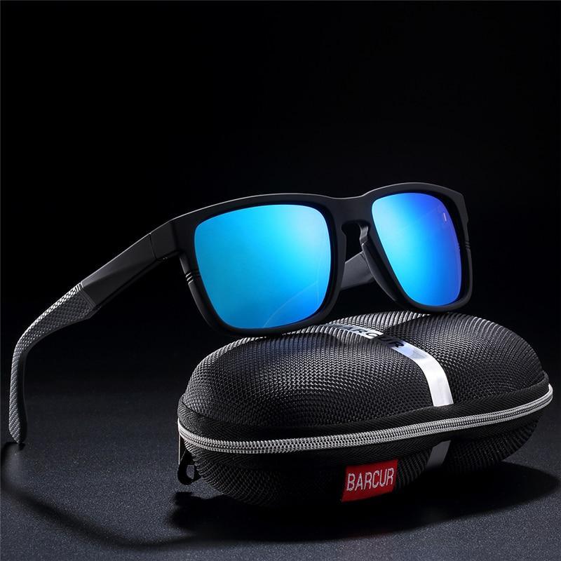 Lunettes de soleil noires mates Accessoires de lunetterie Lunettes de soleil de printemps polarisées sportives dégradées pour femmes et hommes avec protection UV400