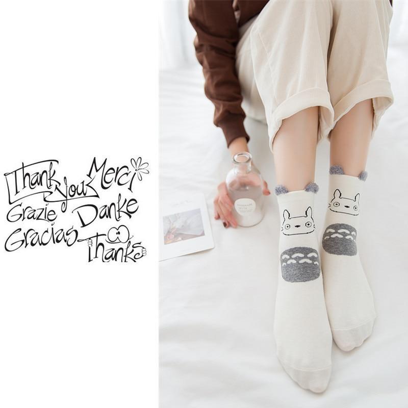 Lot de 5 paires de chaussettes bébé 100 % coton unisexe pour filles et garçons, douces et chaudes, motif dessin animé