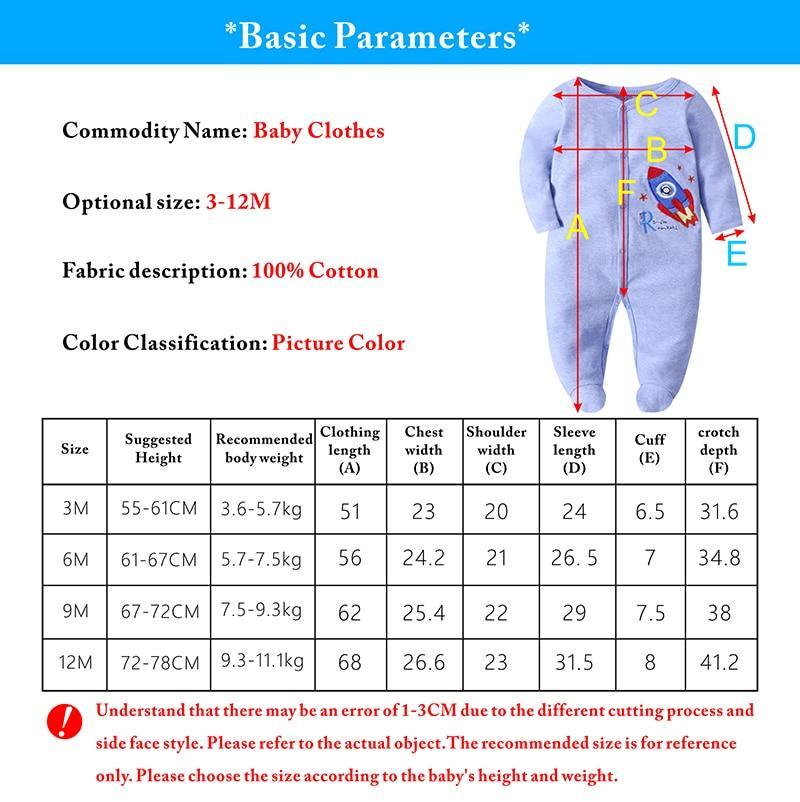 Gigoteuses modernes et colorées pour bébés garçons/filles, pyjamas pour nouveau-nés, barboteuses à manches longues pour enfants