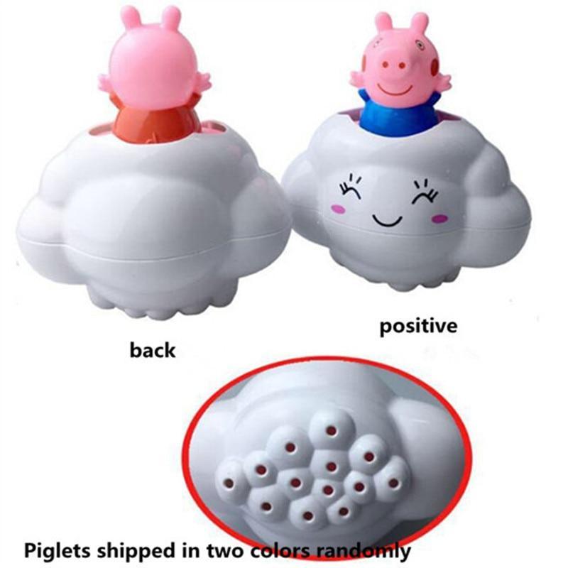 Mignons jouets de bain en forme d'animaux de dessin animé pour bébés, pour la douche, la plage, jouets aquatiques amusants et classiques, jouets éducatifs pour enfants
