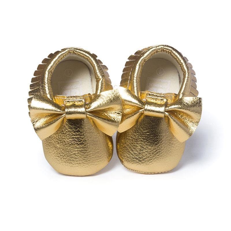Chaussures Bébé Printemps Cuir PU Nouveau-nés Garçons Filles Premiers Pas Bébé 0-18 Mois