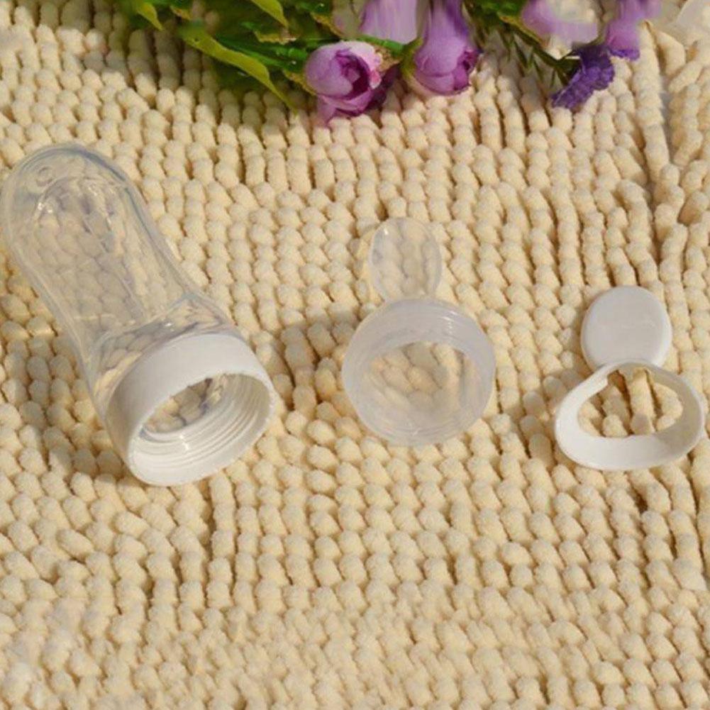 Biberon de céréales de riz avec cuillère pour bébé en silicone pour l'alimentation, le meilleur cadeau pour les enfants et les bébés